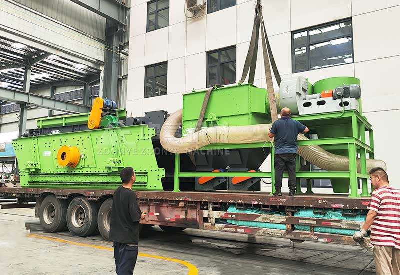 双层弛张筛+卧式负压风选机.jpg 双层弛张筛+卧式负压风选机